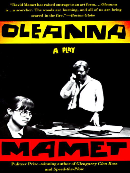 Title details for Oleanna by David Mamet - Available